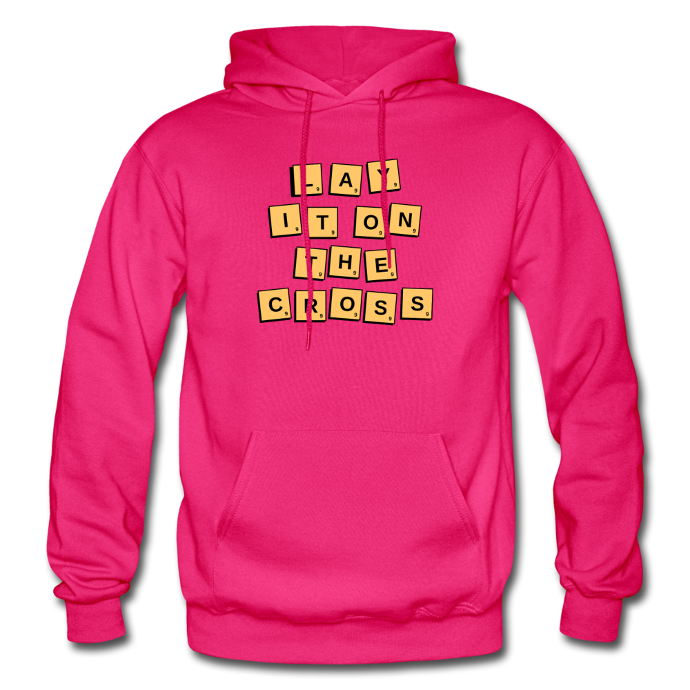 This is Not LV” Red Hoodie – Dust of Gods New York